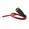 CONNETTORE ALIMENTAZIONE DC FEMMINA 2.1X5.5MM CON CAVO 23CM